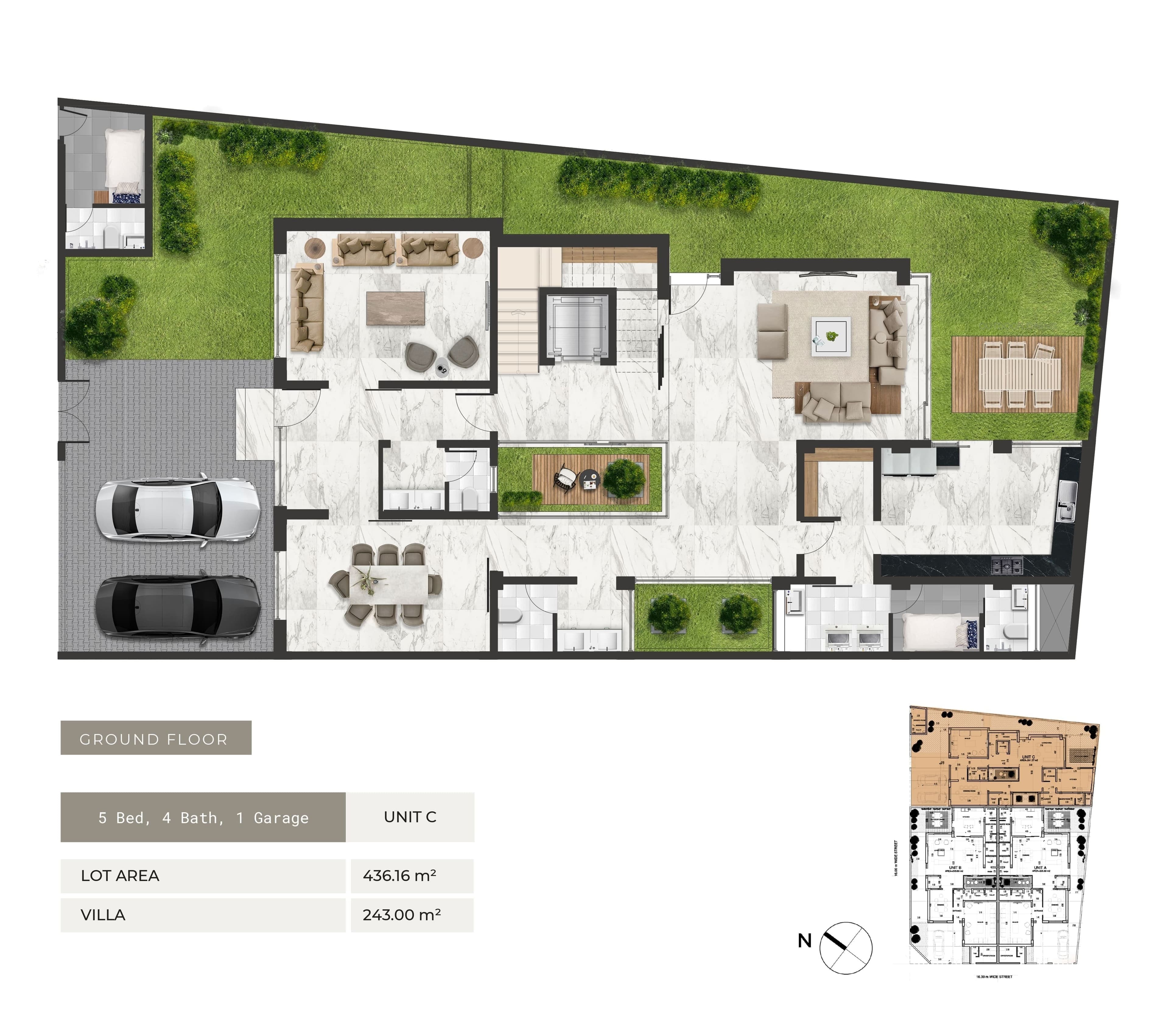 Trio Villas Unit C - صورة 1