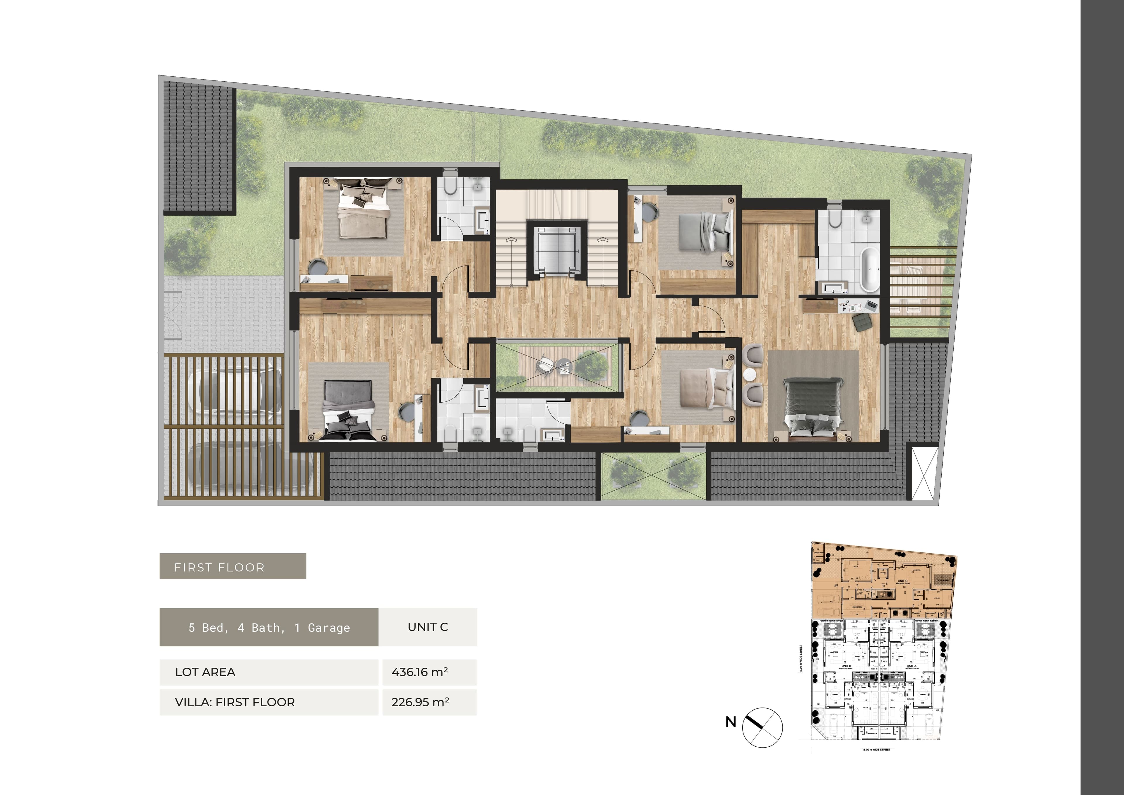 Trio Villas Unit C - صورة 2