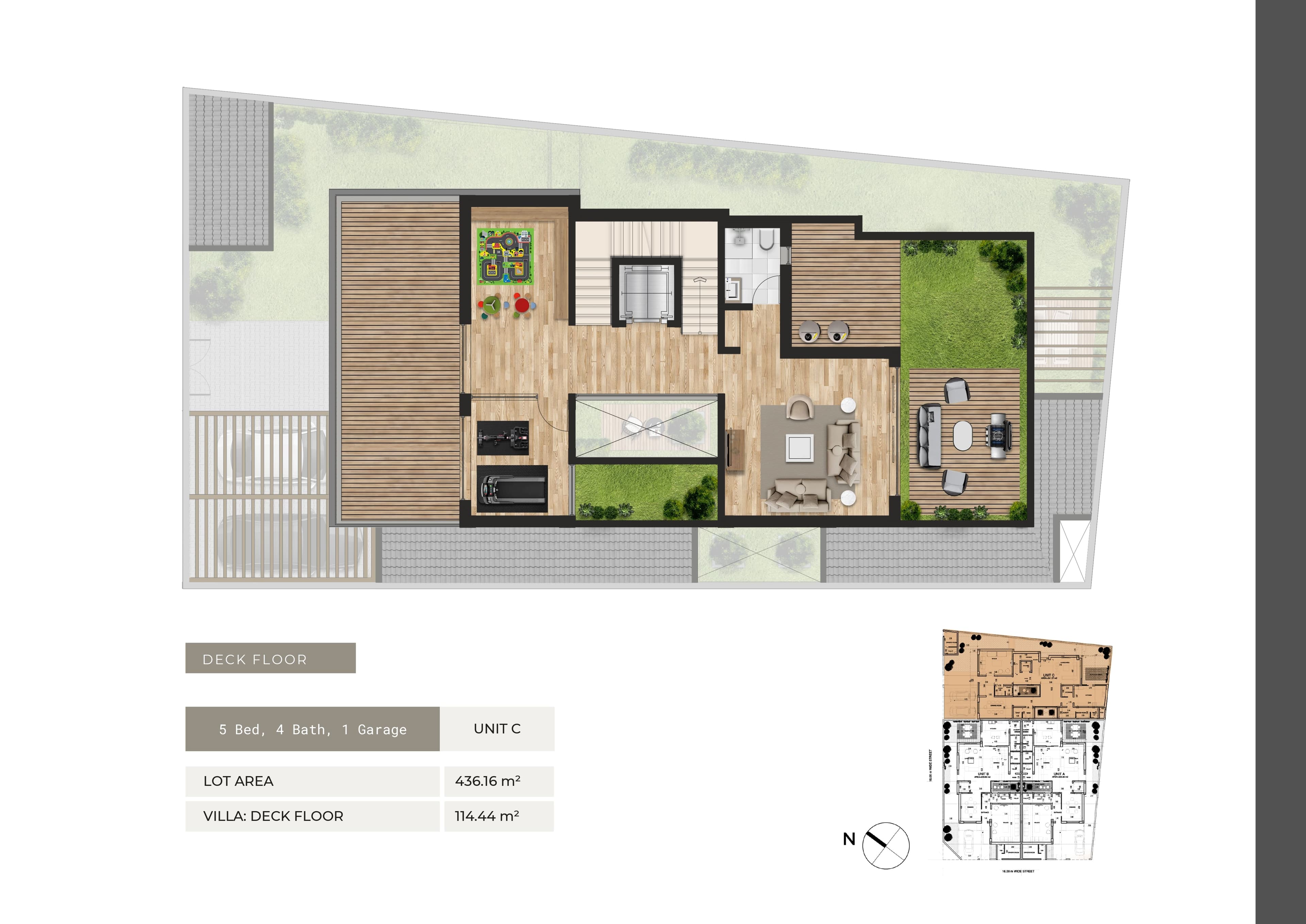 Trio Villas Unit C - صورة 3