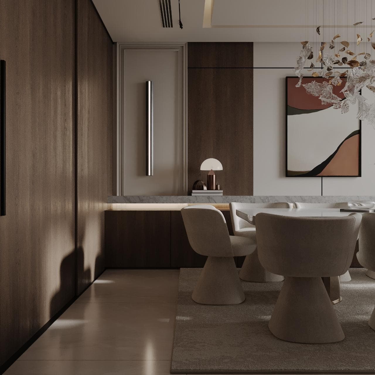 Villa Reception Design - صورة 14